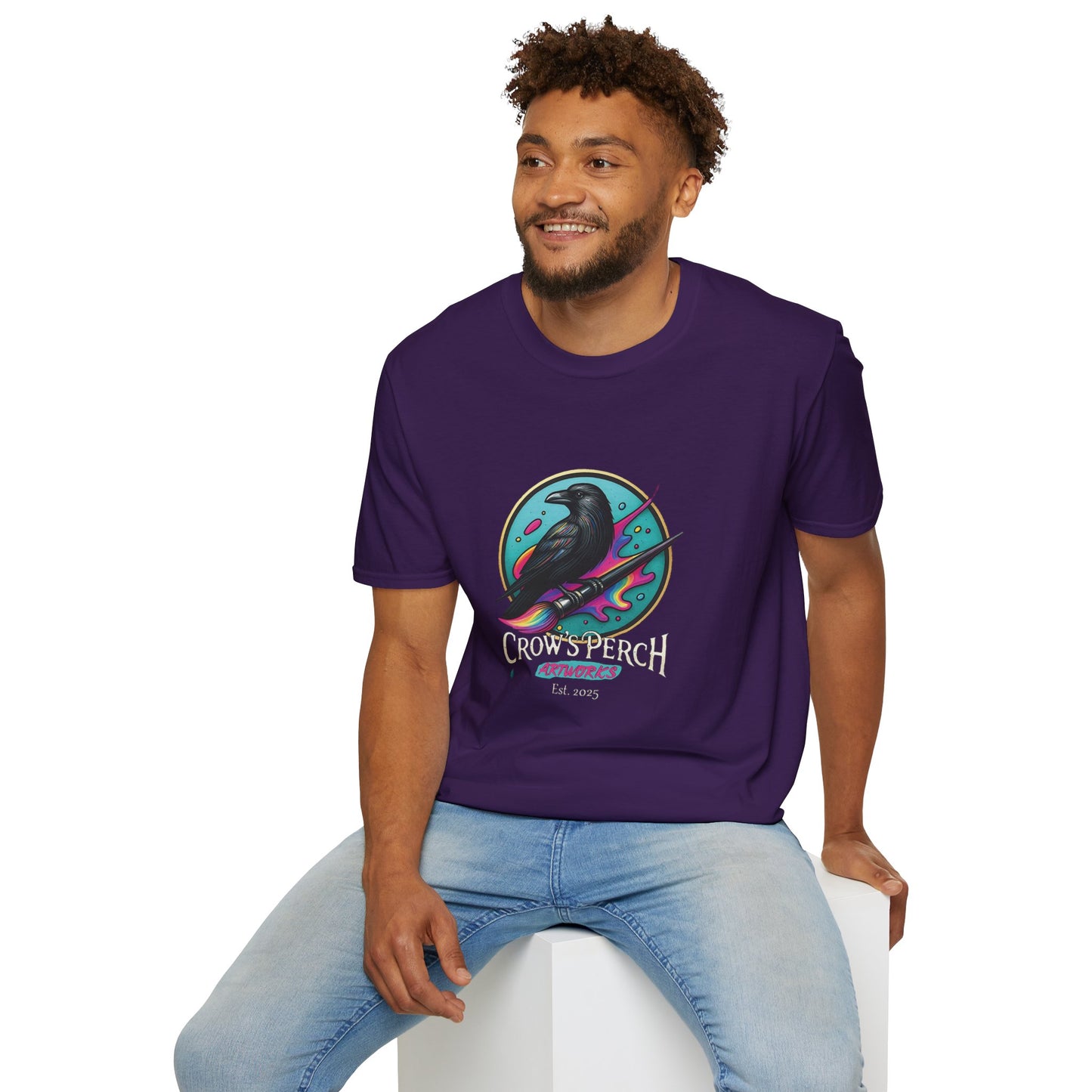 Crow's Perch Artworks Unisex Softstyle T-Shirt