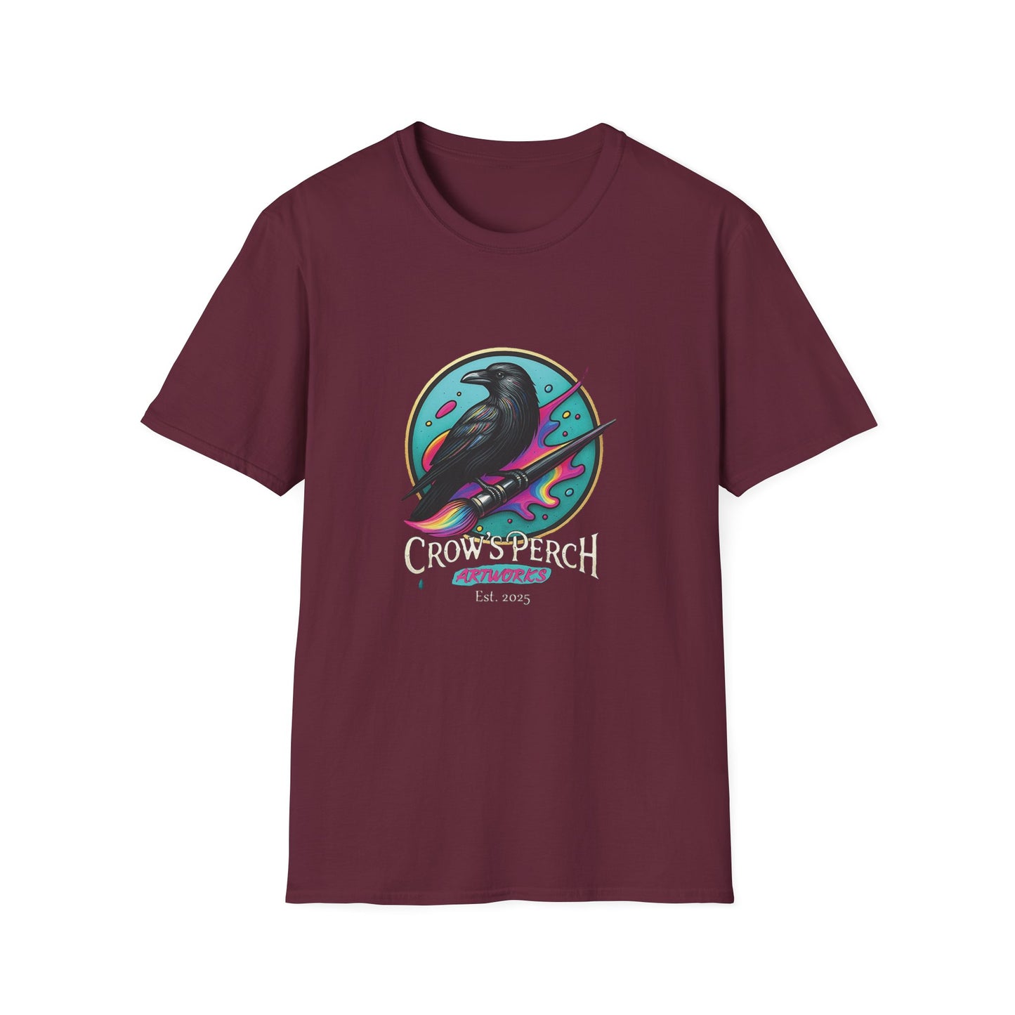 Crow's Perch Artworks Unisex Softstyle T-Shirt