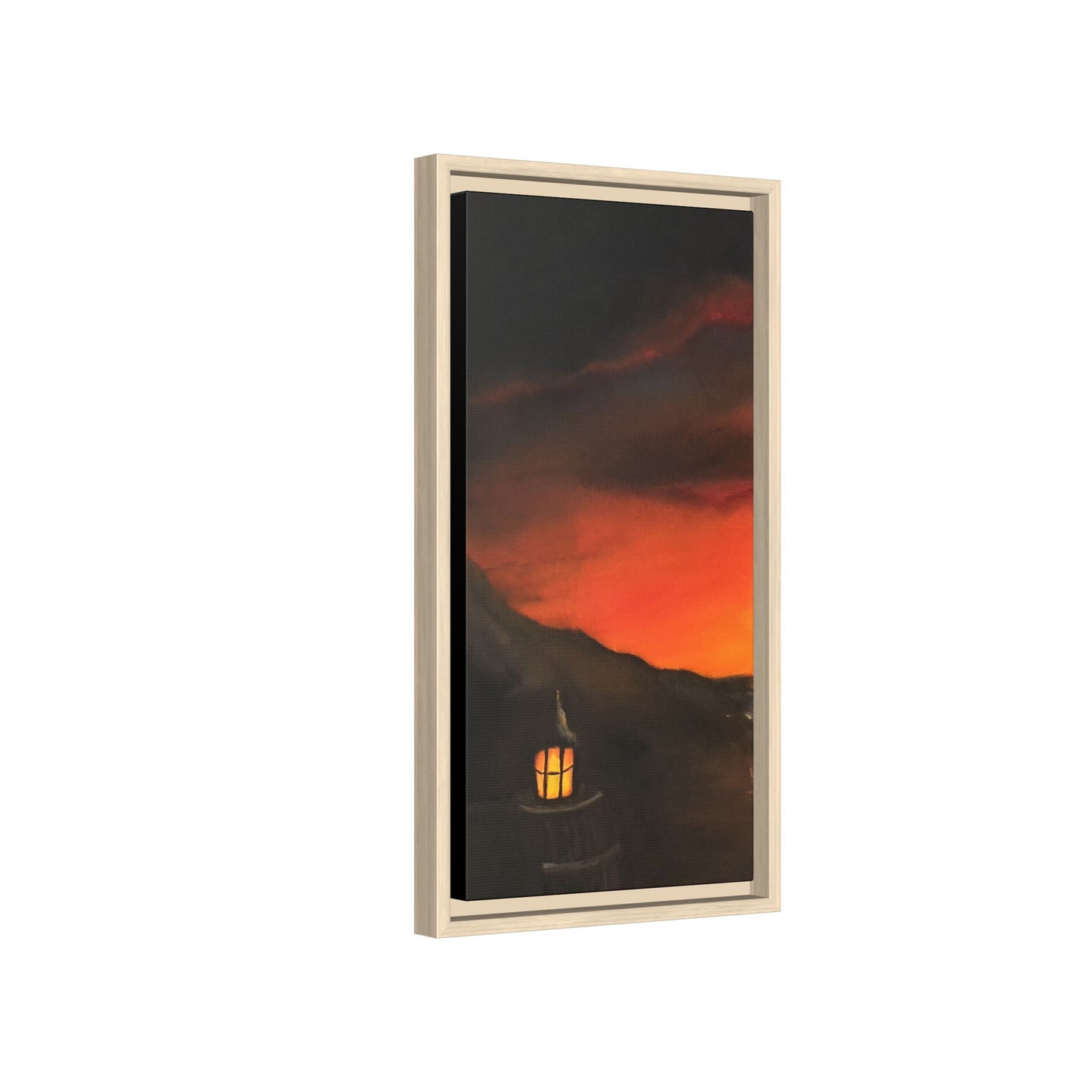 Pirate Ship Panel 1 - Framed Canvas Print Printify