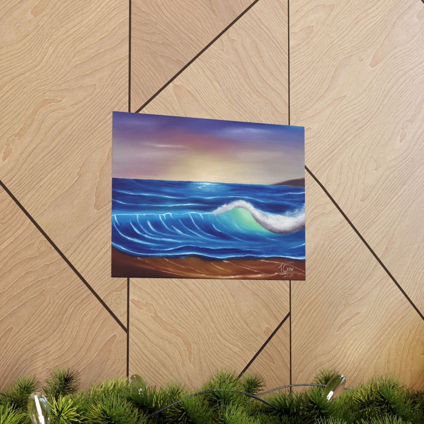 Ocean Wave - Matte Poster Print