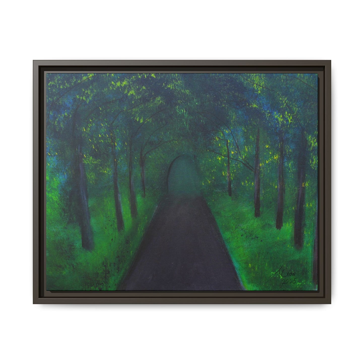 Mystical Forest - Framed Canvas Print
