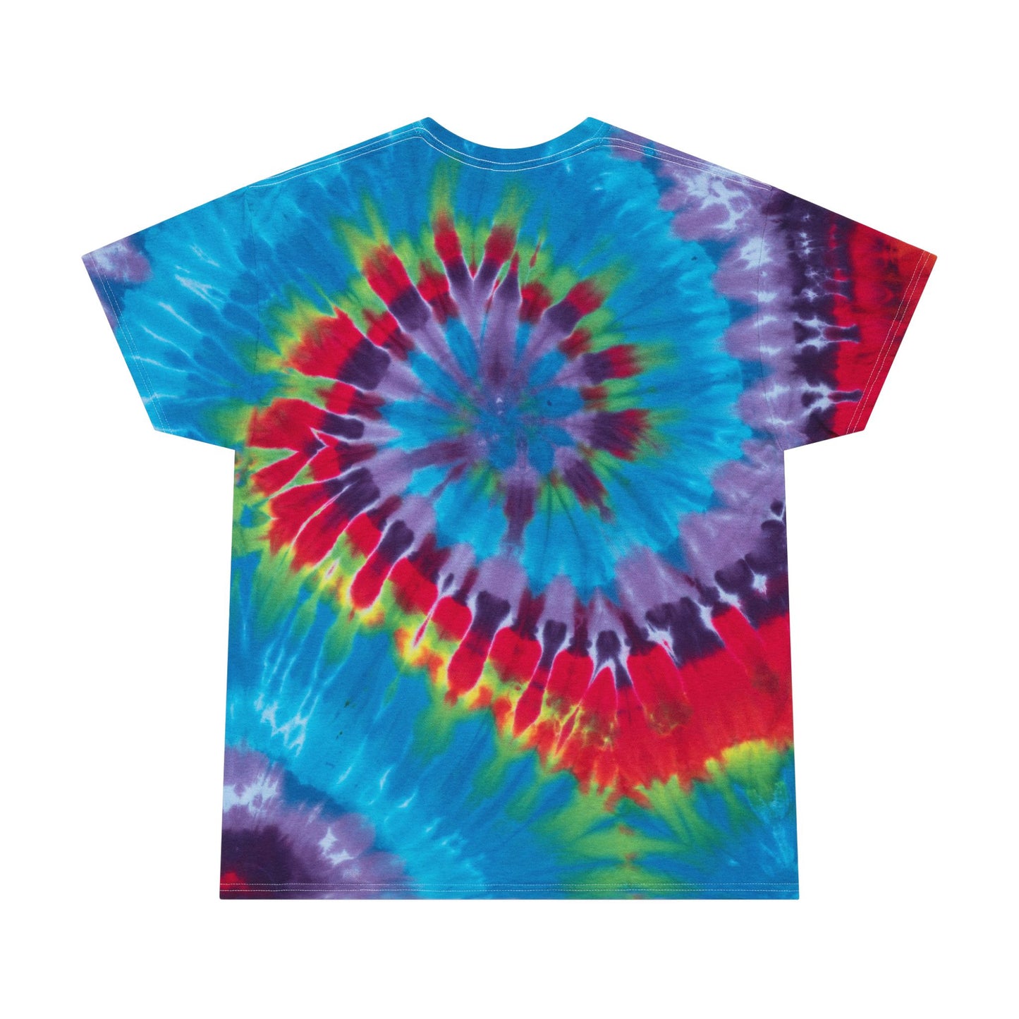 Crow's Perch Artworks Spiral Tie-Dye Tee | Boho Graphic Shirt, Summer Fashion, Custom Tie-Dye, Festival Wear, Casual Outfit