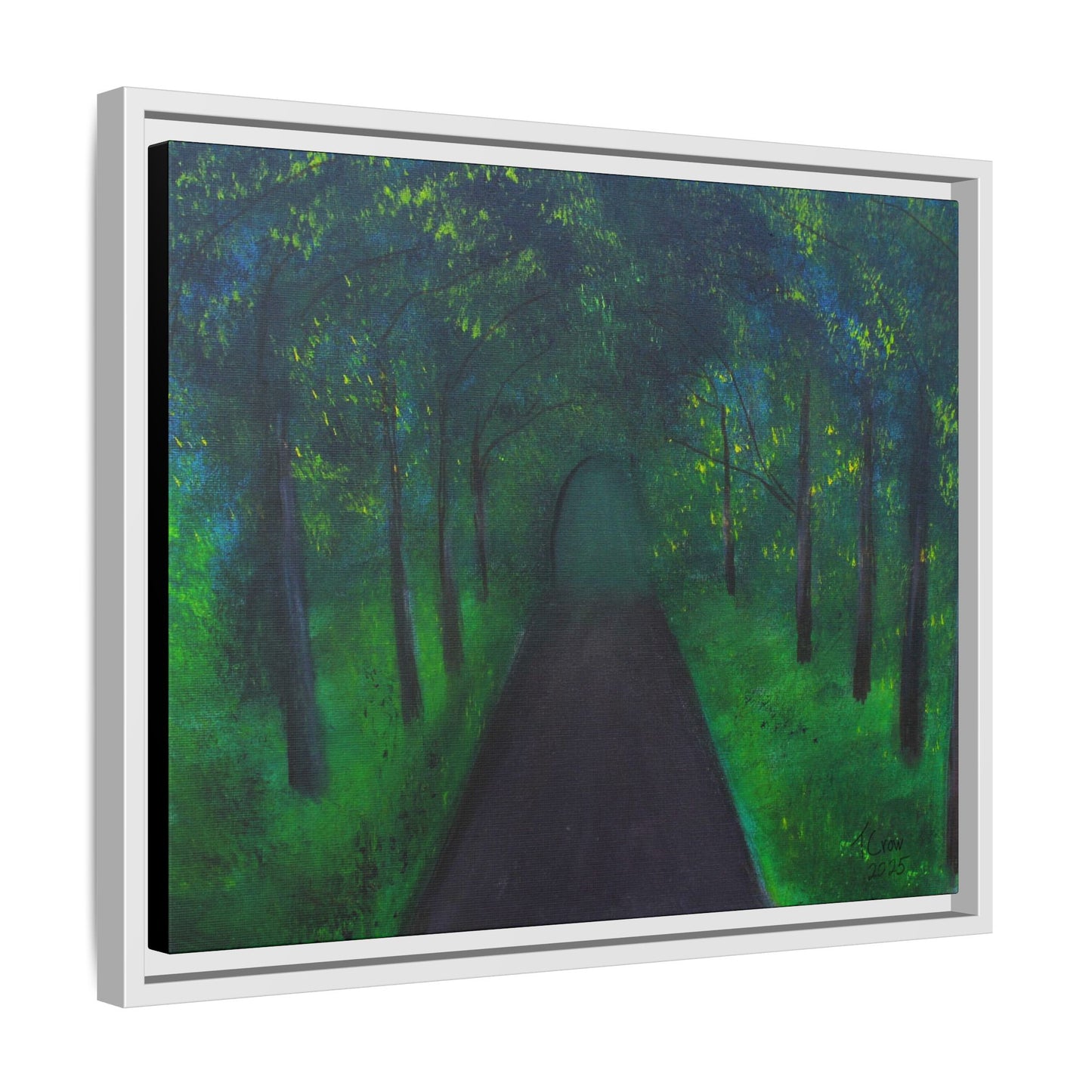Mystical Forest - Framed Canvas Print