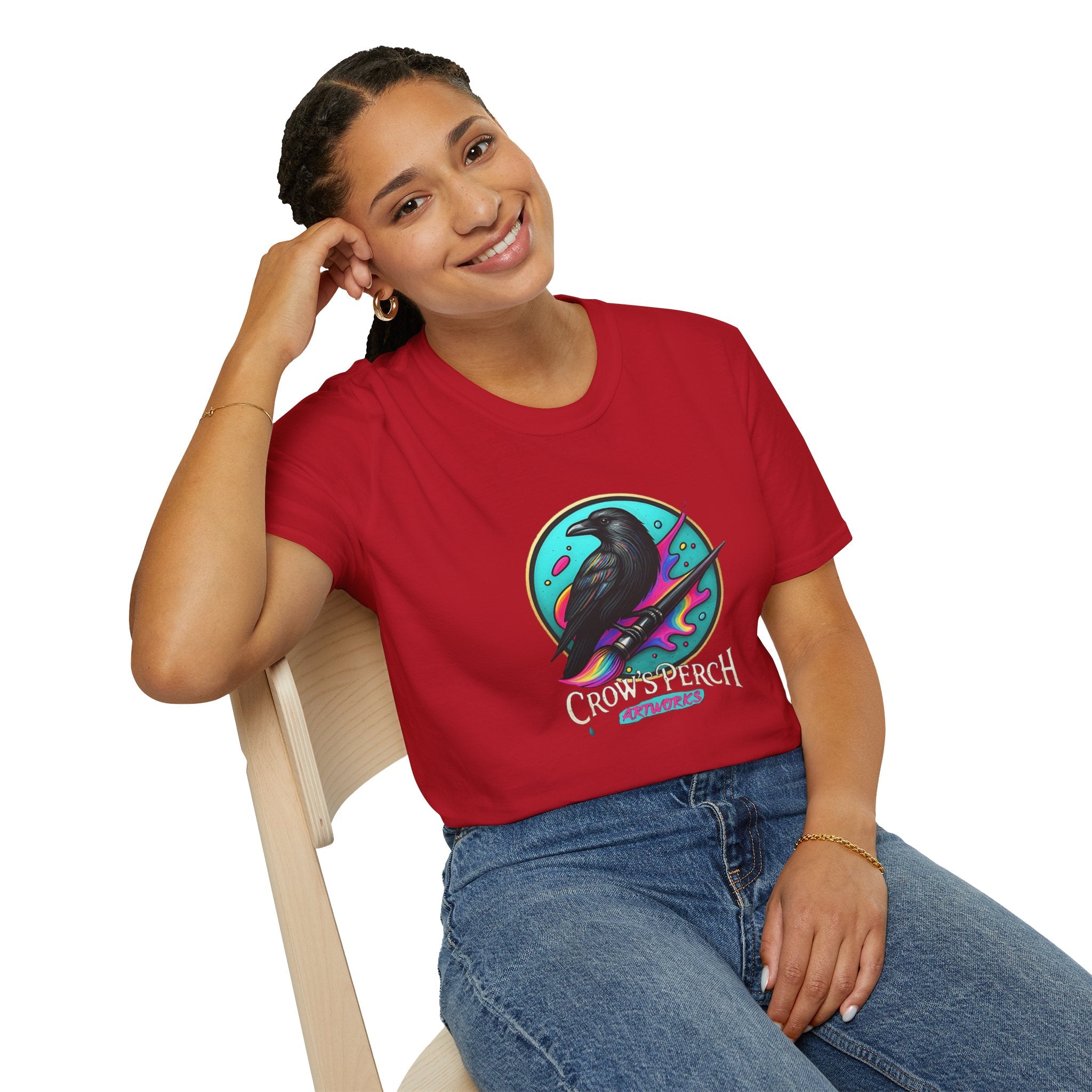 Crow's Perch Artworks Softstyle T-Shirt Printify