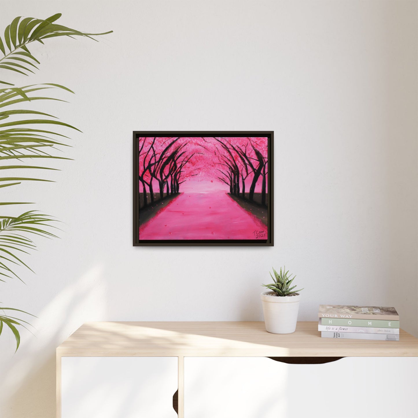 A New Beginning - Framed Canvas Print