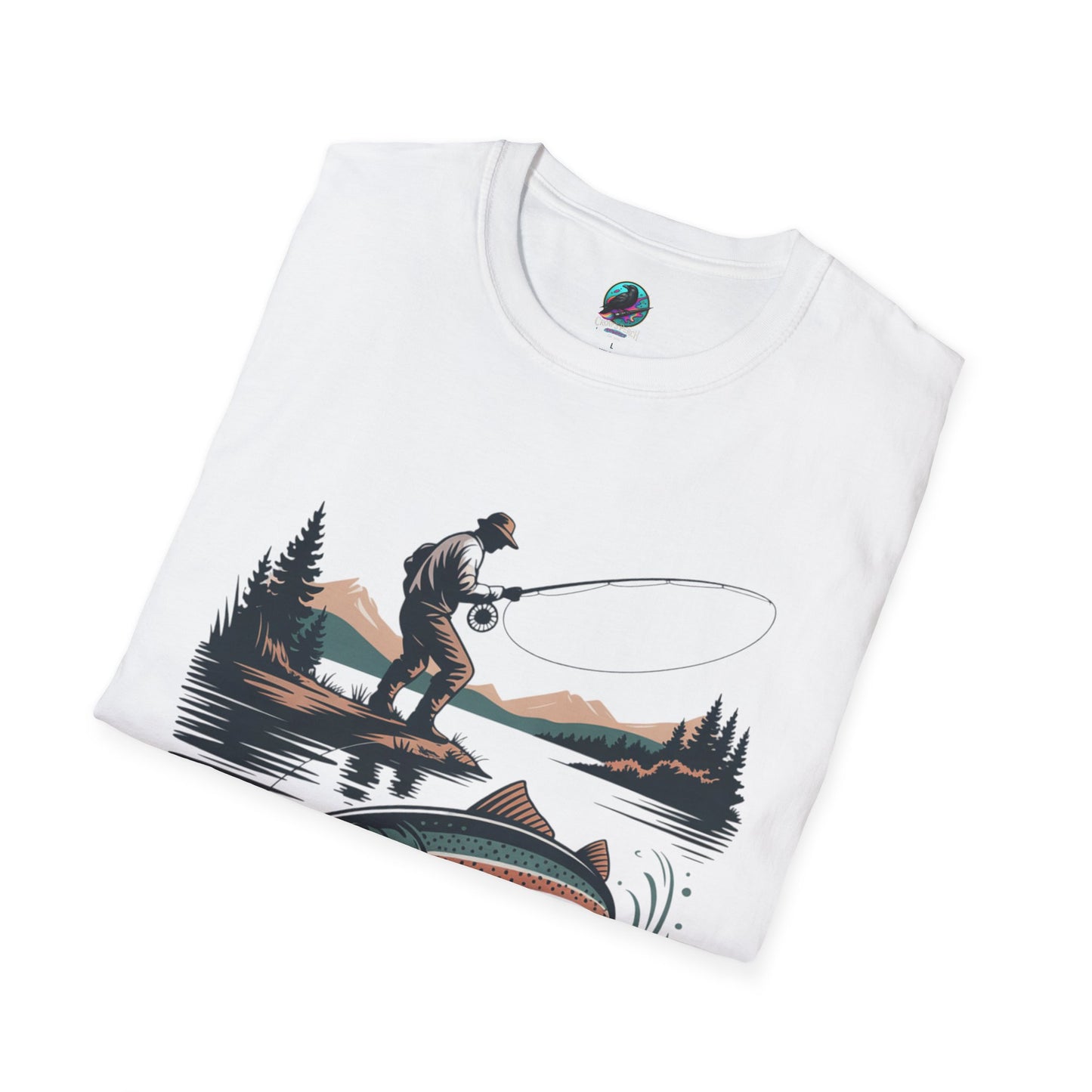 Gone Fishing Softstyle T-Shirt | Perfect for Anglers, Gifts for Fishermen, Outdoor Enthusiasts, Birthday, Father's Day!