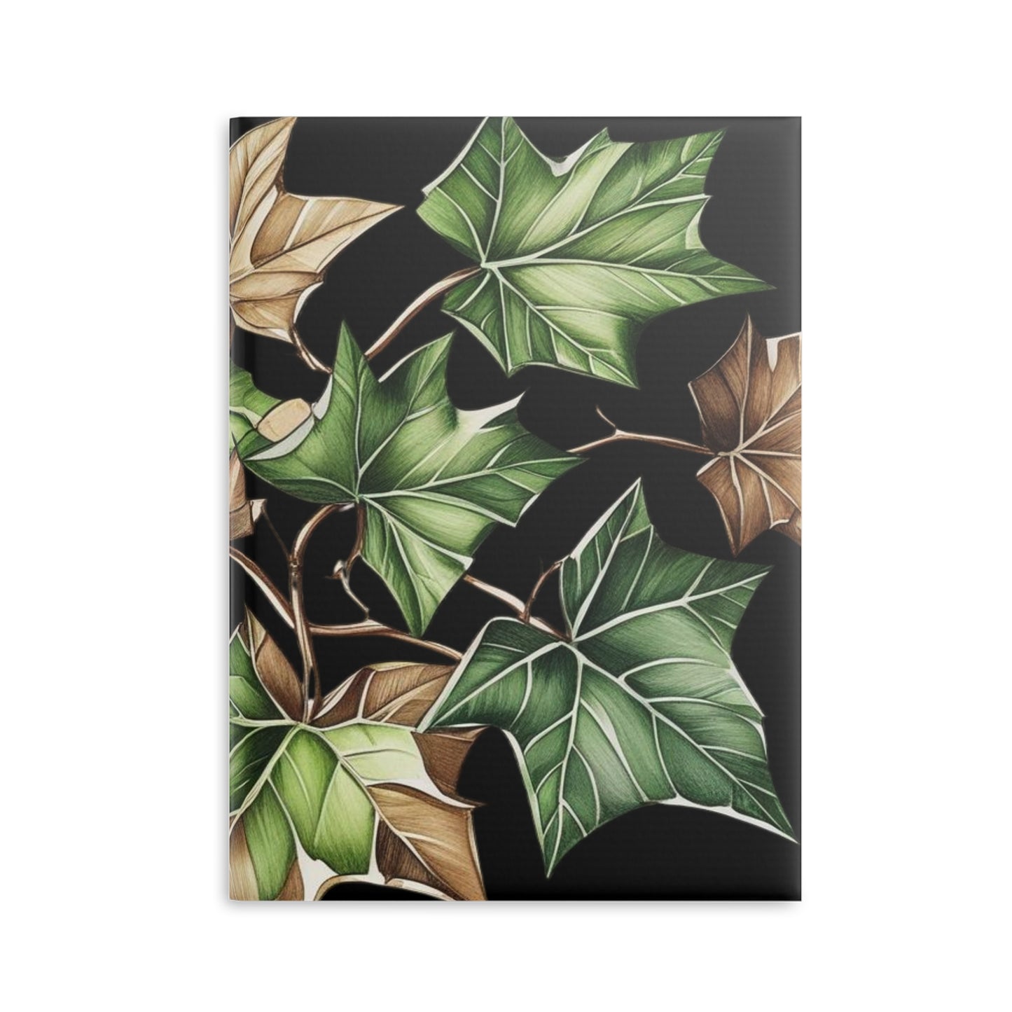 Elegant Ivy Hardcover Notebook - Journal for Nature Lovers, Perfect for Gifts, Personalize Your Thoughts, Eco-Friendly Stationery, [...]