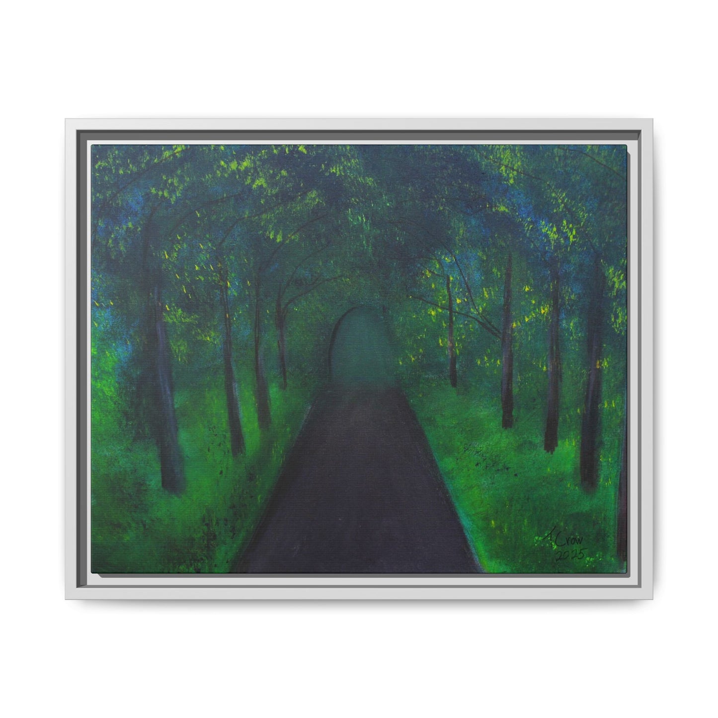Mystical Forest - Framed Canvas Print