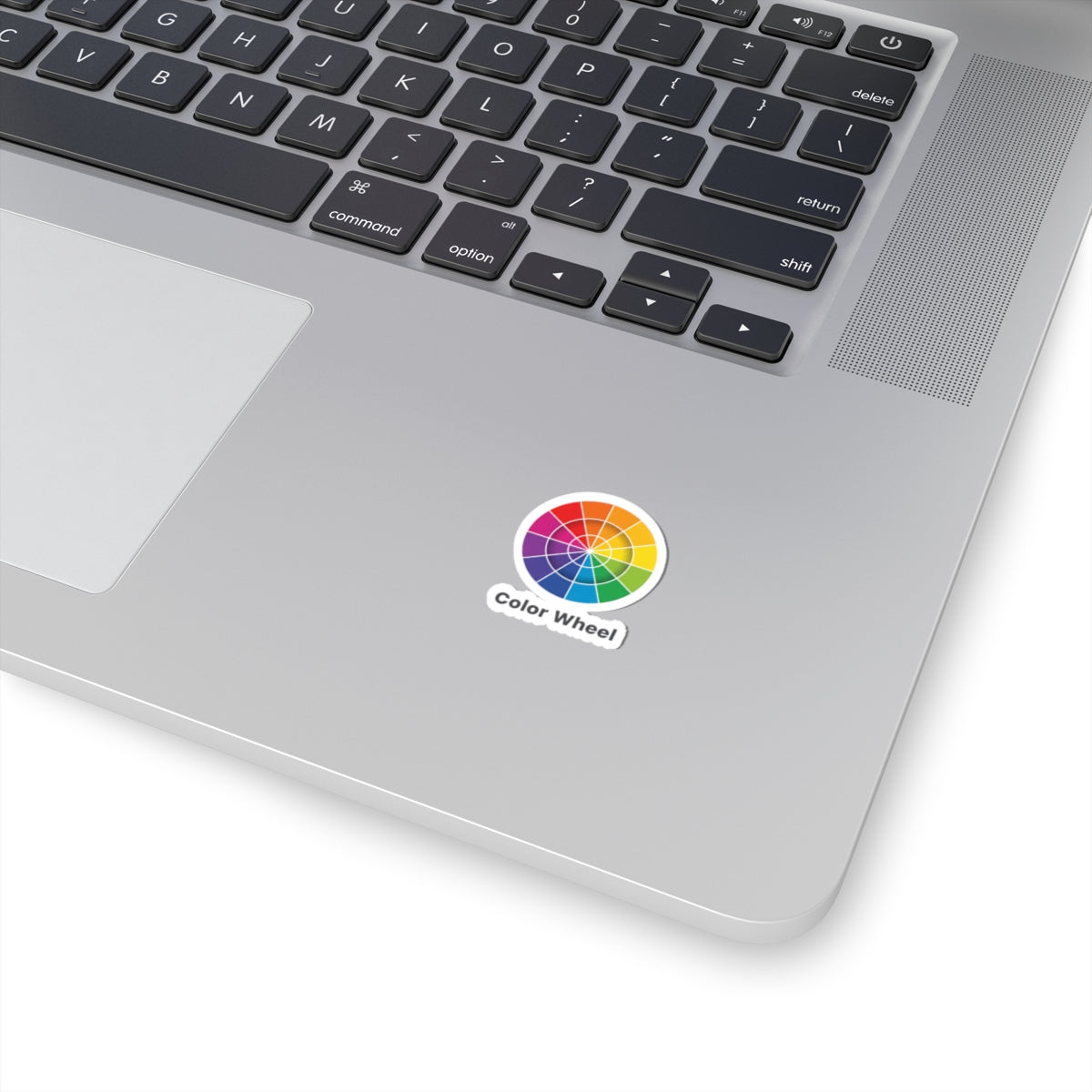 Color Wheel Sticker - Rainbow Palette Design for Laptops, Planners & Art Supplies Printify