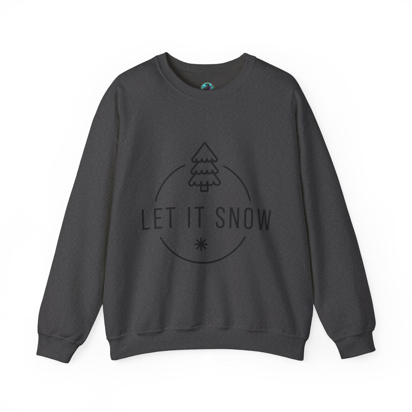 Cozy Holiday Sweatshirt - Let It Snow, Christmas Gift, Winter Apparel, Unisex Crewneck, Festive Outfit, Gift for Her