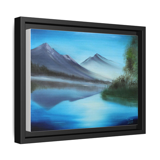 Scenic Mountain Canvas Art - Framed Wall Art for Nature Lovers