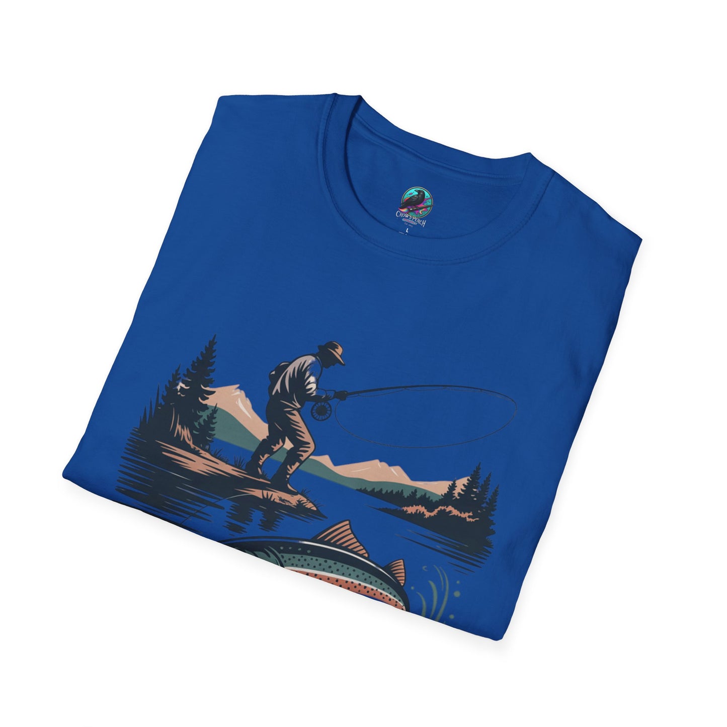 Gone Fishing Softstyle T-Shirt | Perfect for Anglers, Gifts for Fishermen, Outdoor Enthusiasts, Birthday, Father's Day!