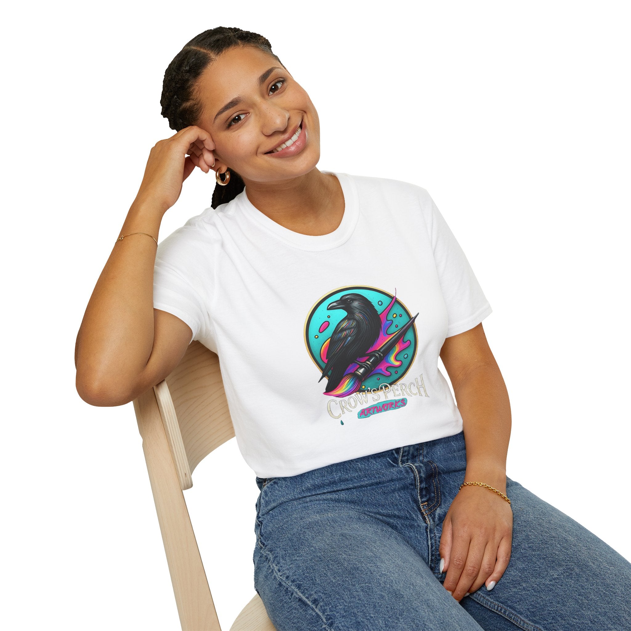 Crow's Perch Artworks Softstyle T-Shirt Printify