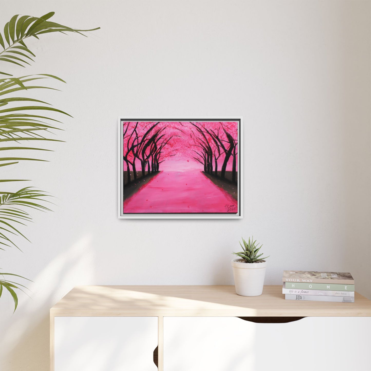 A New Beginning - Framed Canvas Print