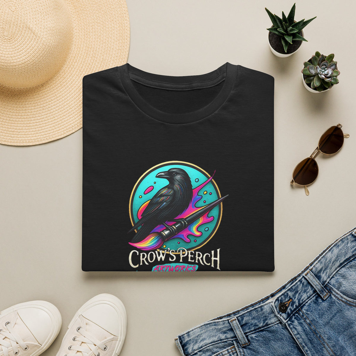 Crow's Perch Artworks Softstyle T-Shirt Printify