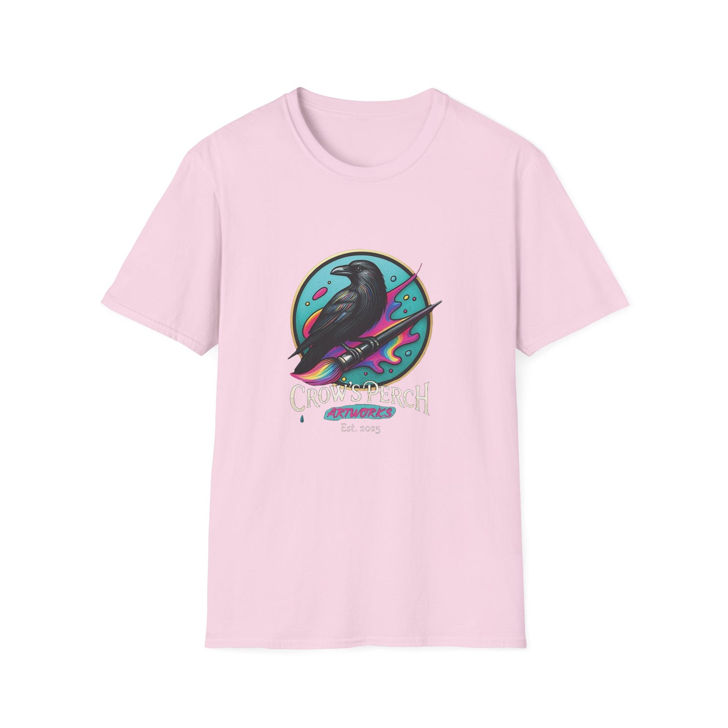 Crow's Perch Artworks Unisex Softstyle T-Shirt