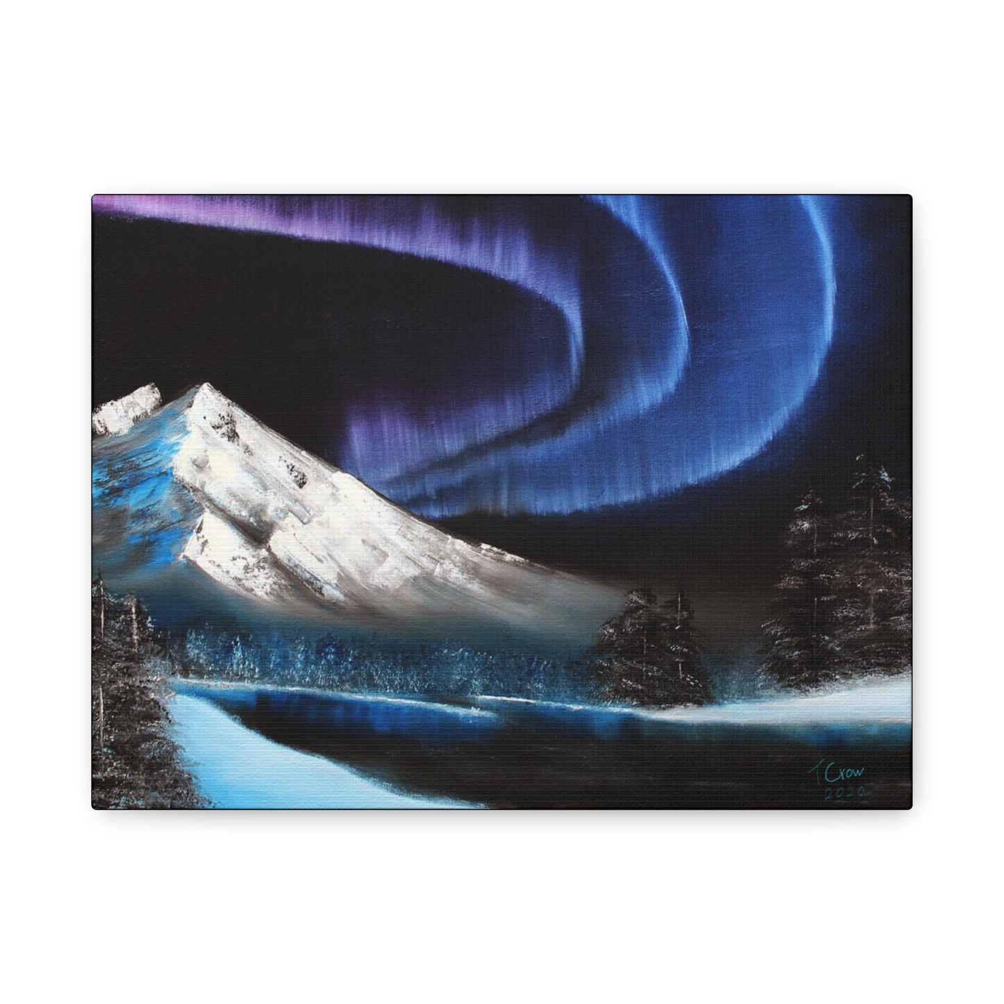 Beneath the Violet Sky - Canvas Print