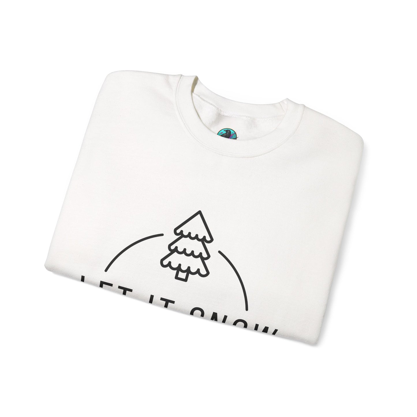 Cozy Holiday Sweatshirt - Let It Snow, Christmas Gift, Winter Apparel, Unisex Crewneck, Festive Outfit, Gift for Her