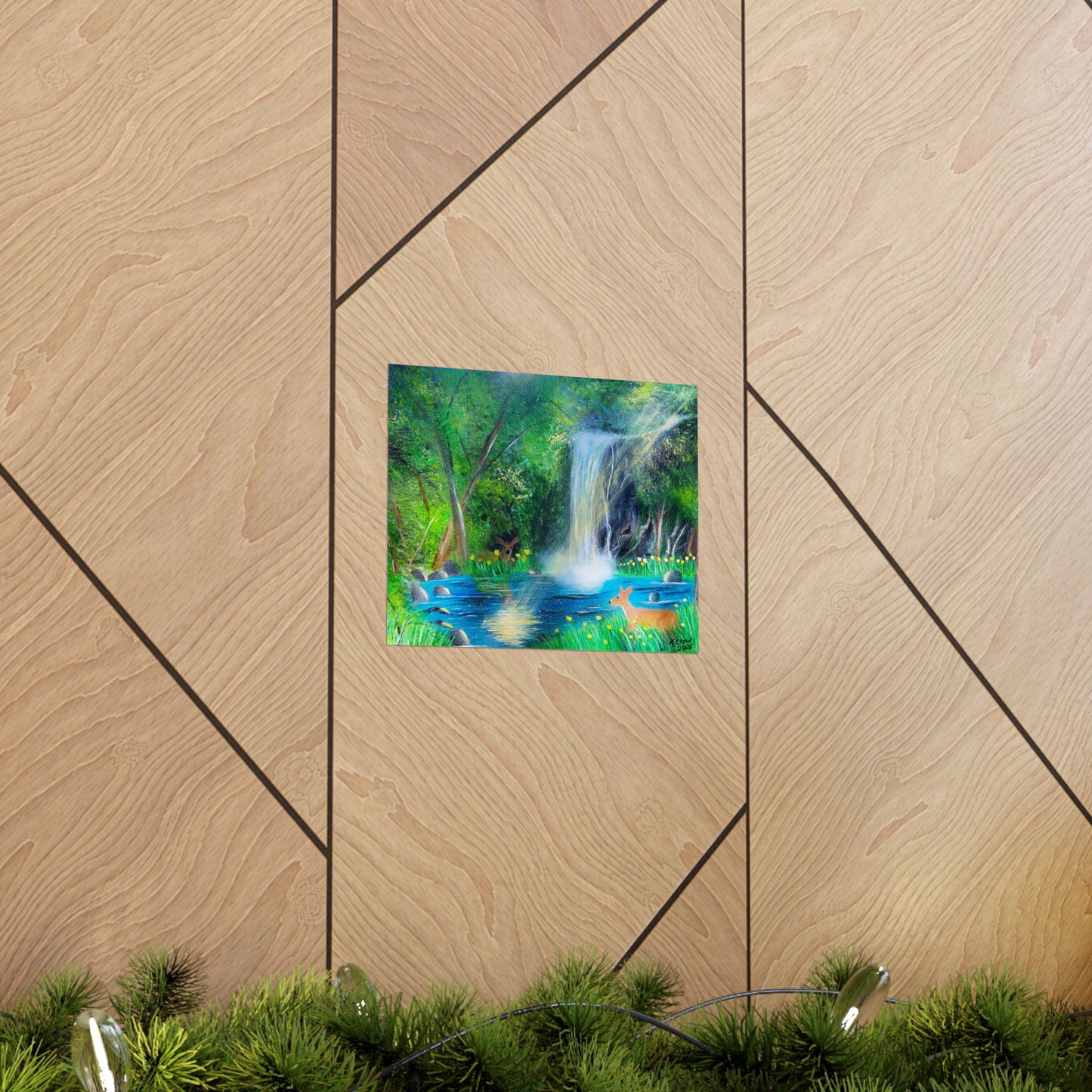 Serene Escape - Matte Poster Print