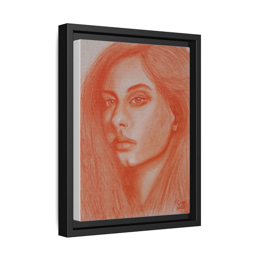 Artistic Framed Canvas - Portrait Wall Decor