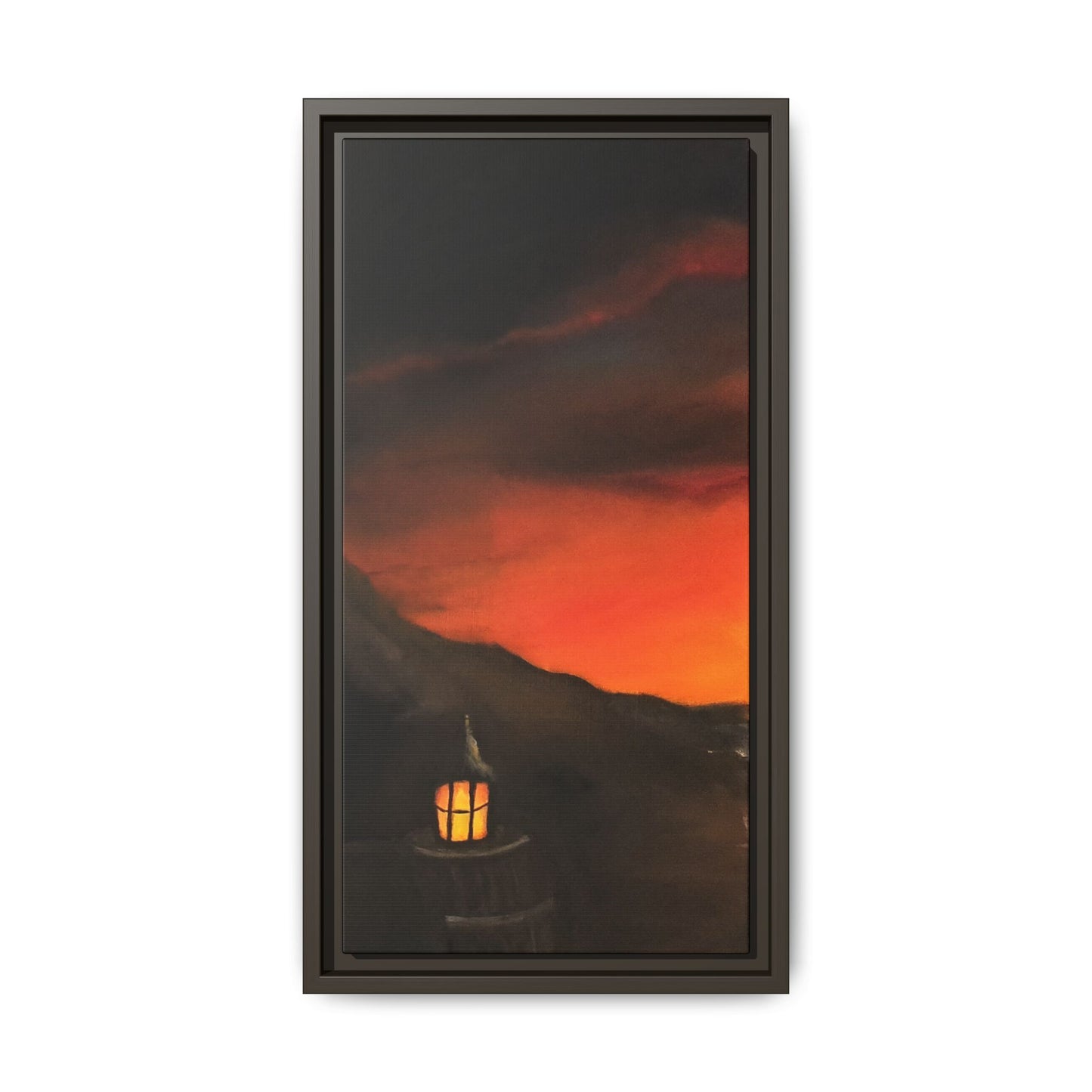 Pirate Ship Panel 1 - Framed Canvas Print Printify