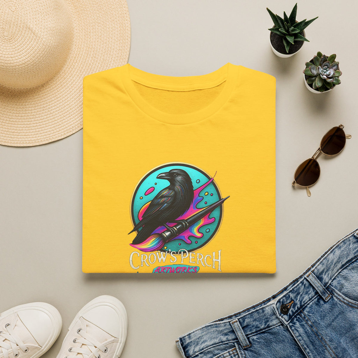Crow's Perch Artworks Softstyle T-Shirt Printify