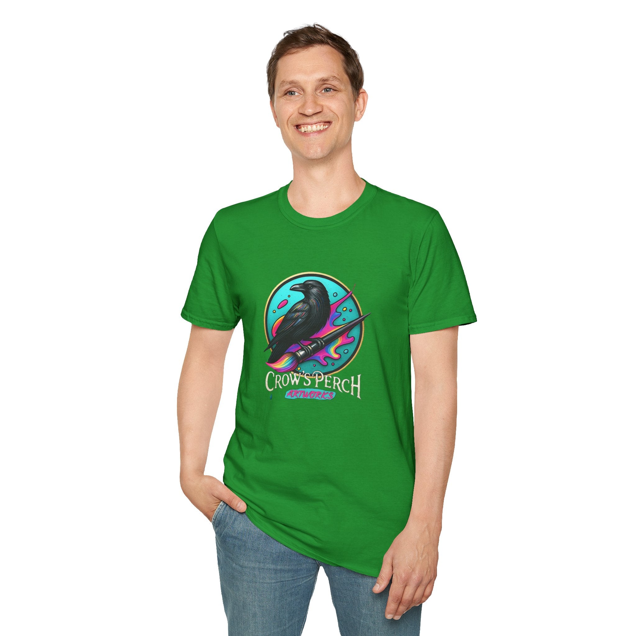 Crow's Perch Artworks Softstyle T-Shirt Printify