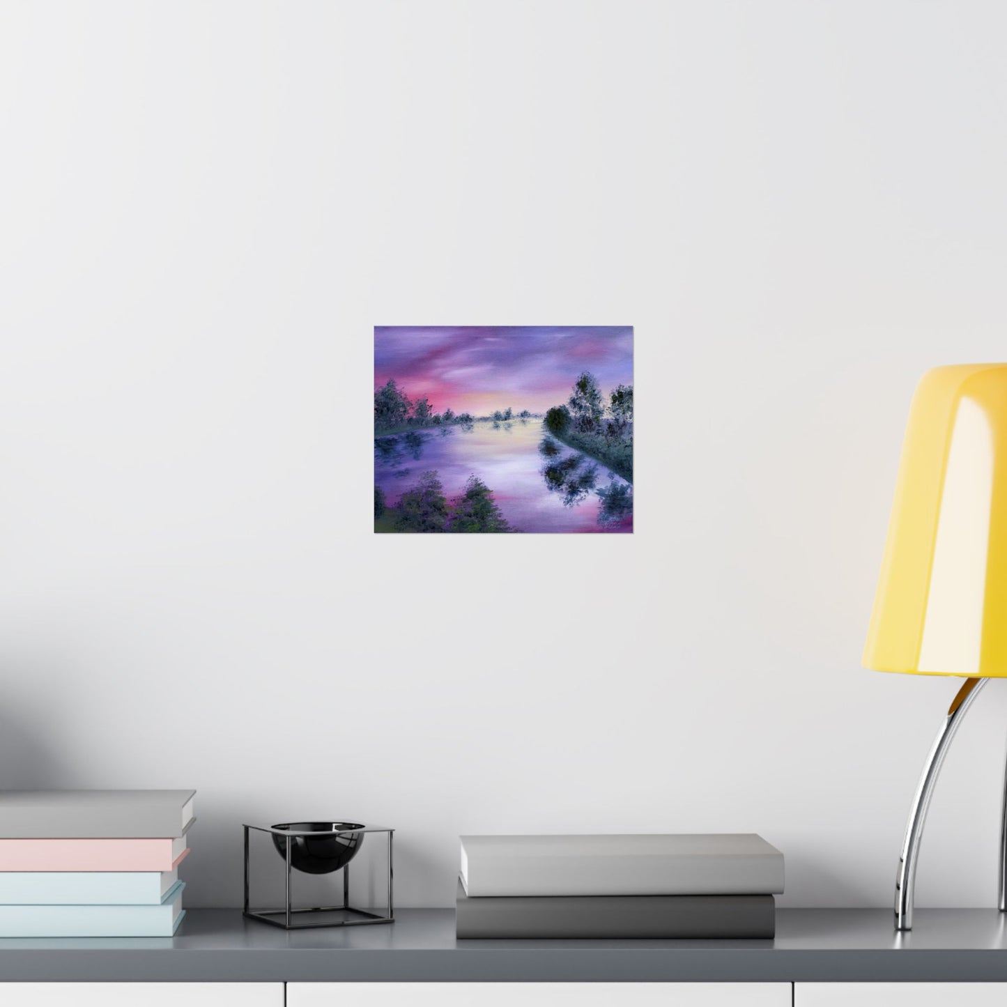Lavender Lake - Matte Poster Print