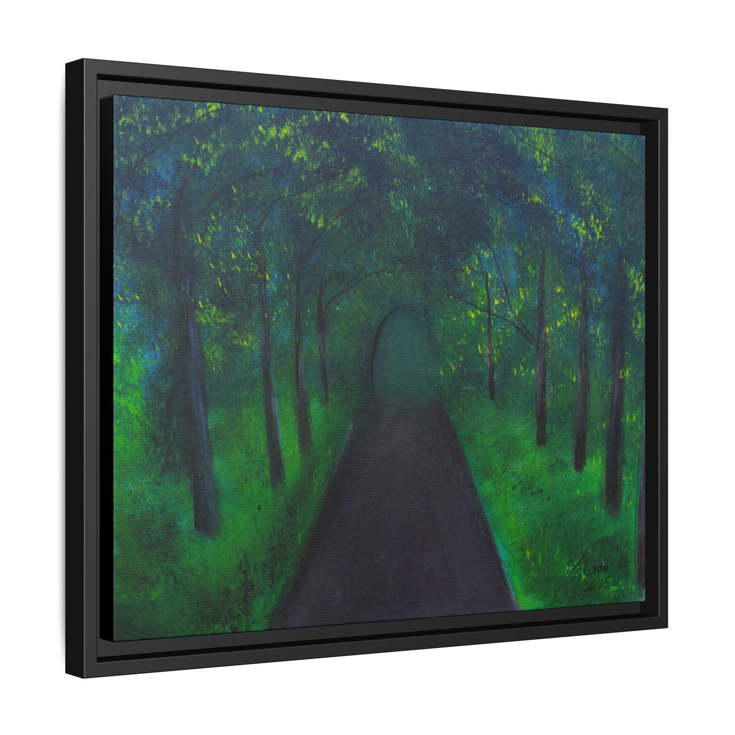 Mystical Forest - Framed Canvas Print