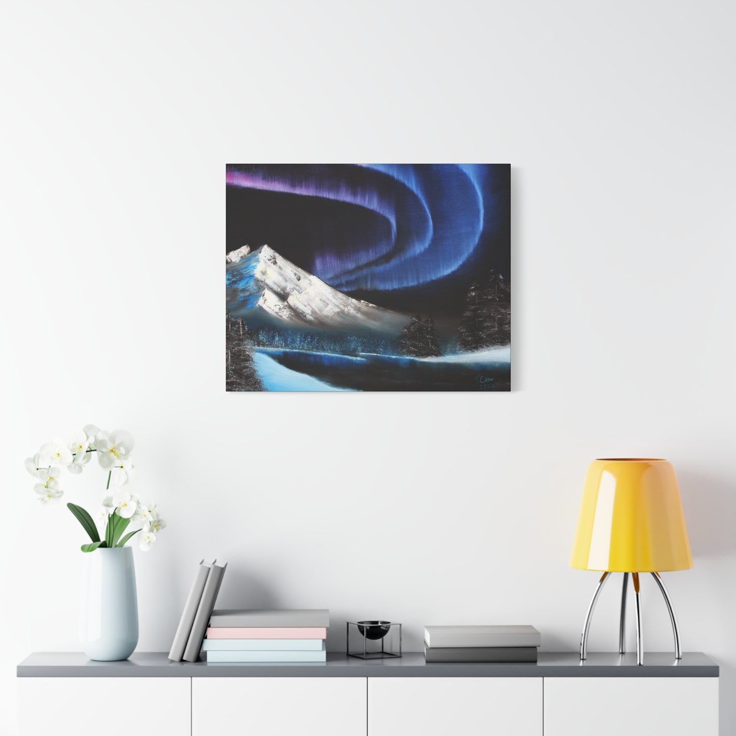 Beneath the Violet Sky - Canvas Print