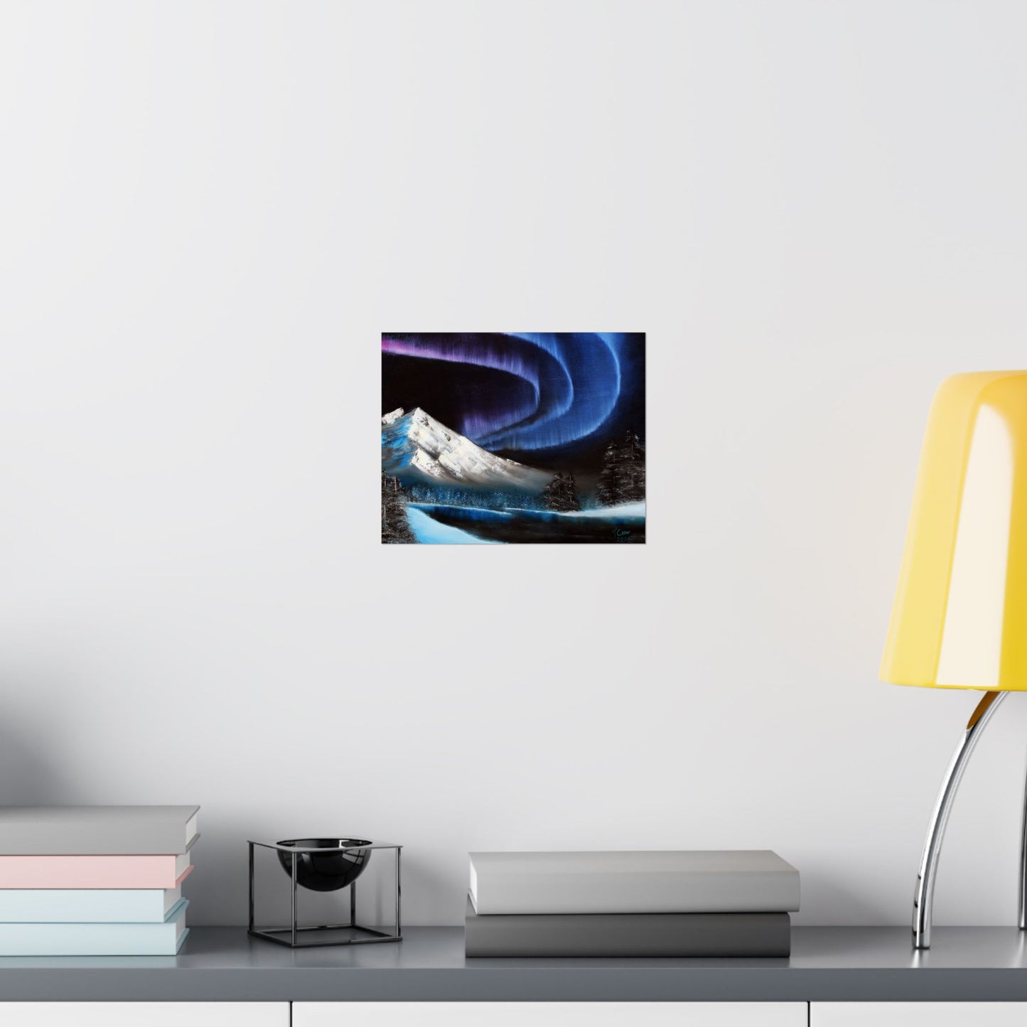 Beneath the Violet Sky - Matte Poster Print