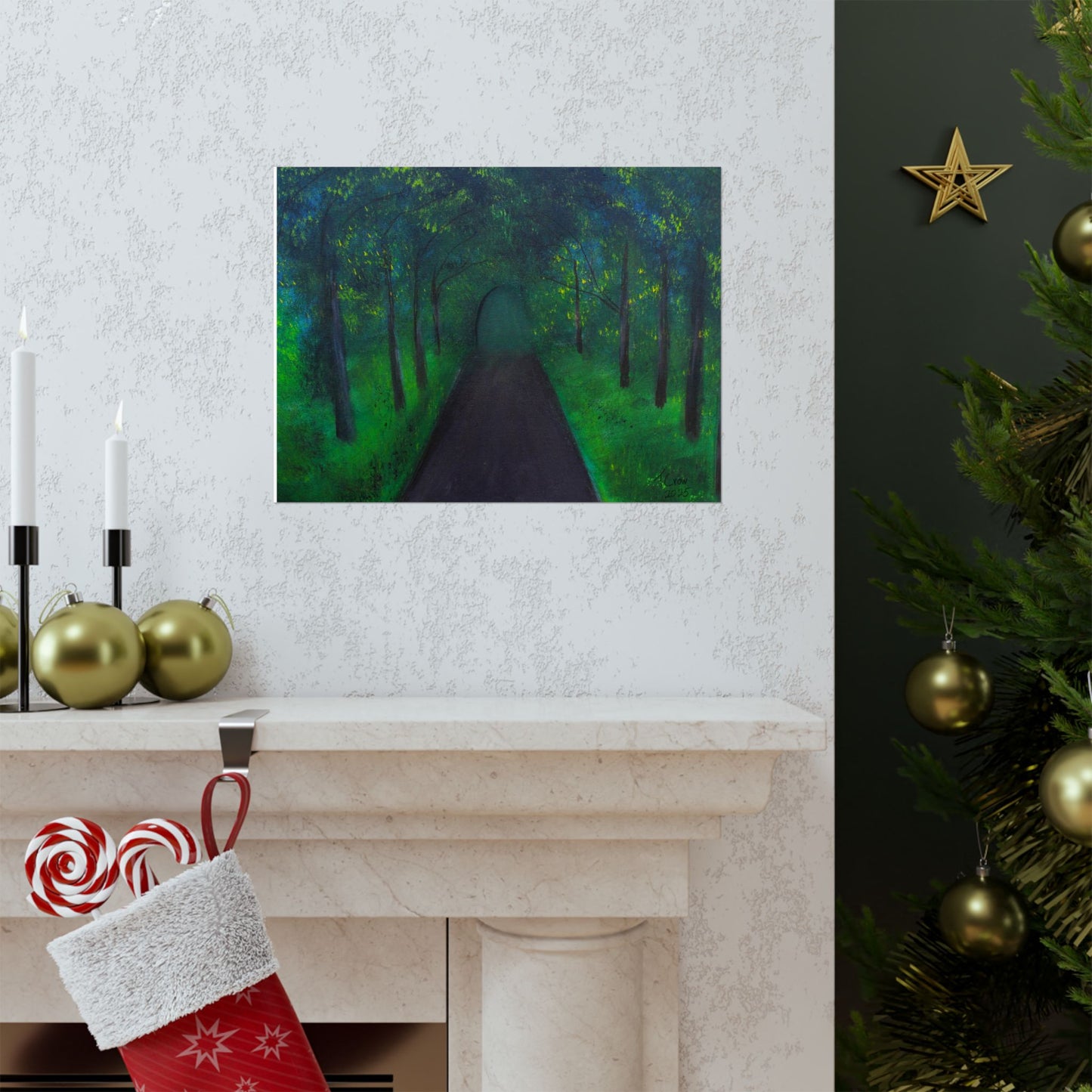 Mystical Forest - Matte Poster Print