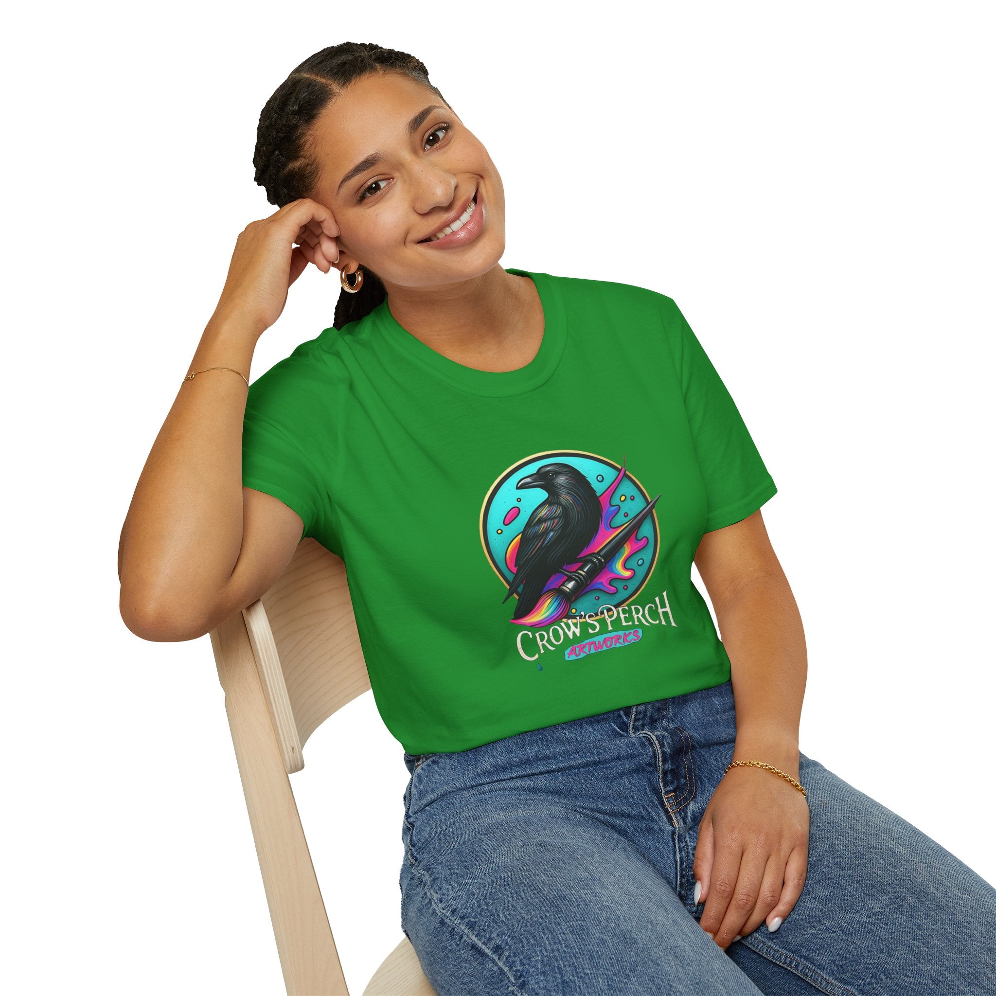 Crow's Perch Artworks Softstyle T-Shirt Printify