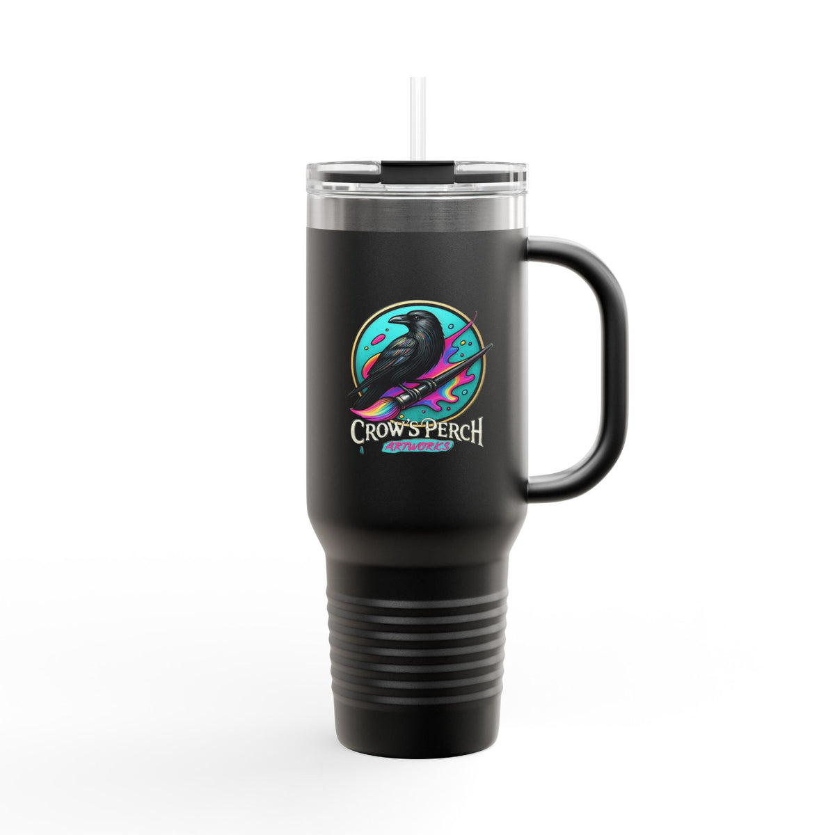Crow's Perch Artworks Insulated Travel Mug, 40oz