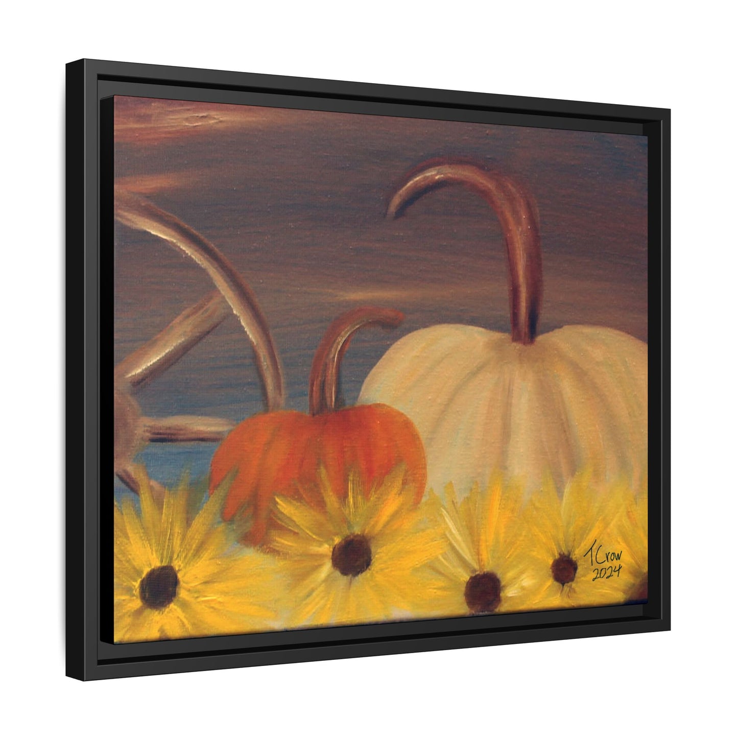 Golden Harvest - Framed Canvas Print
