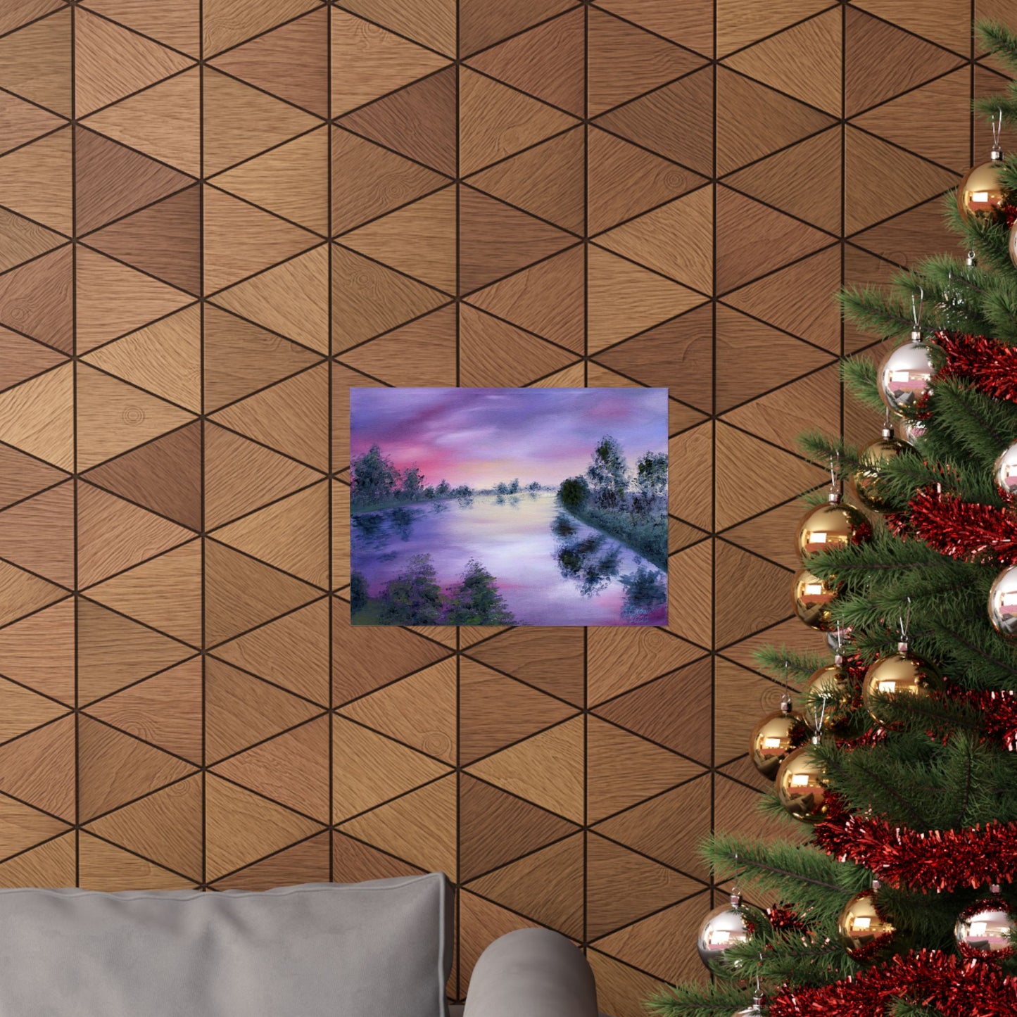 Lavender Lake - Matte Poster Print