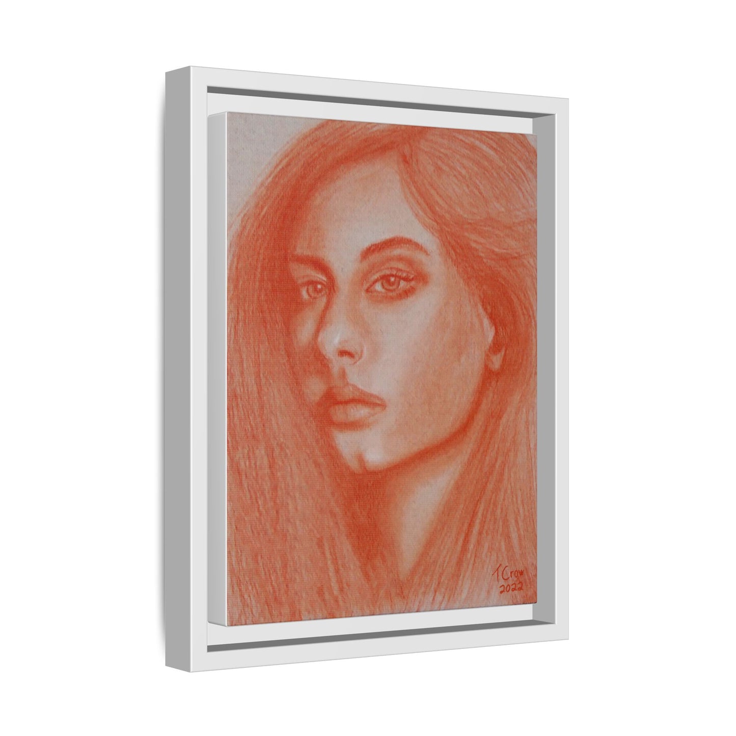 Artistic Framed Canvas - Portrait Wall Decor