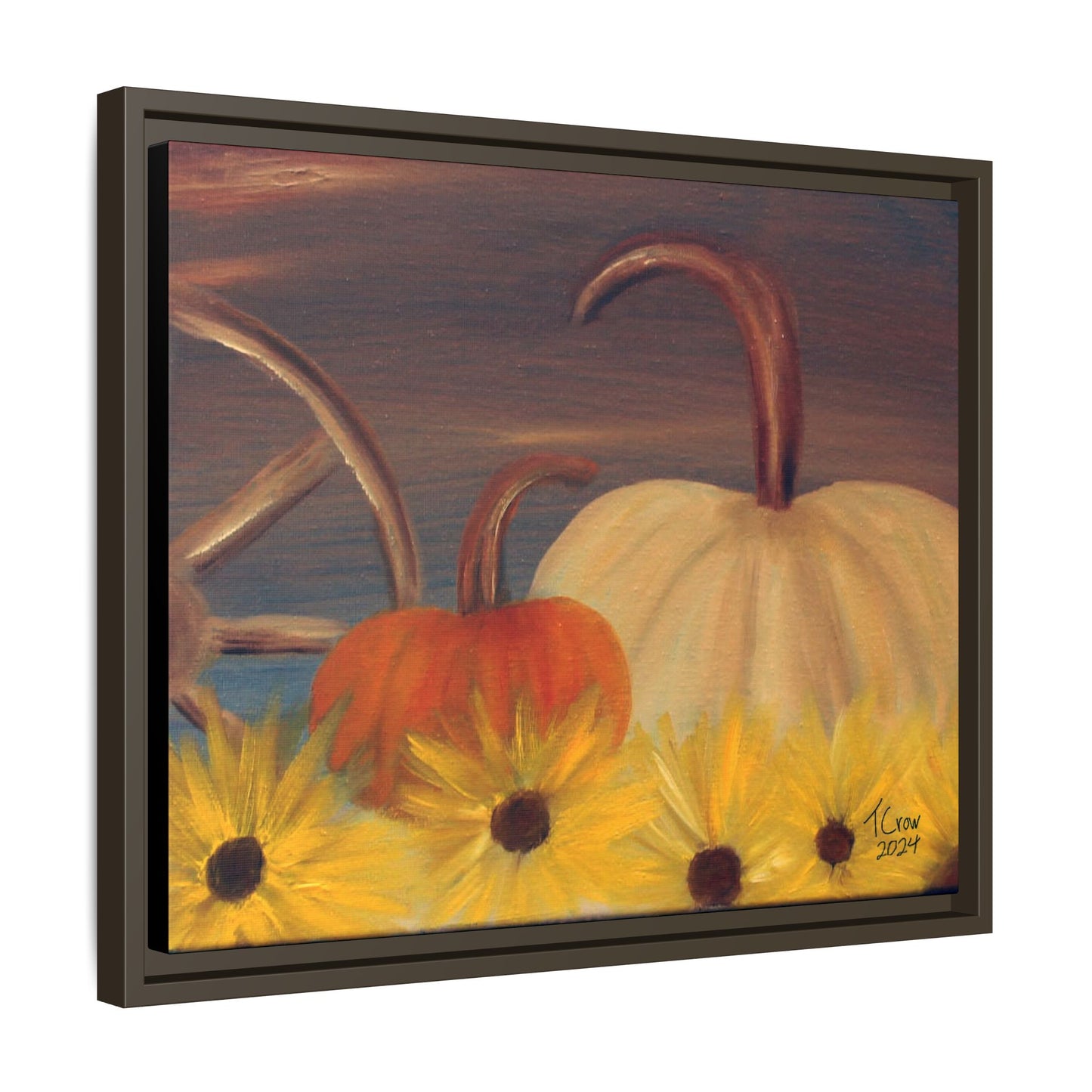 Golden Harvest - Framed Canvas Print