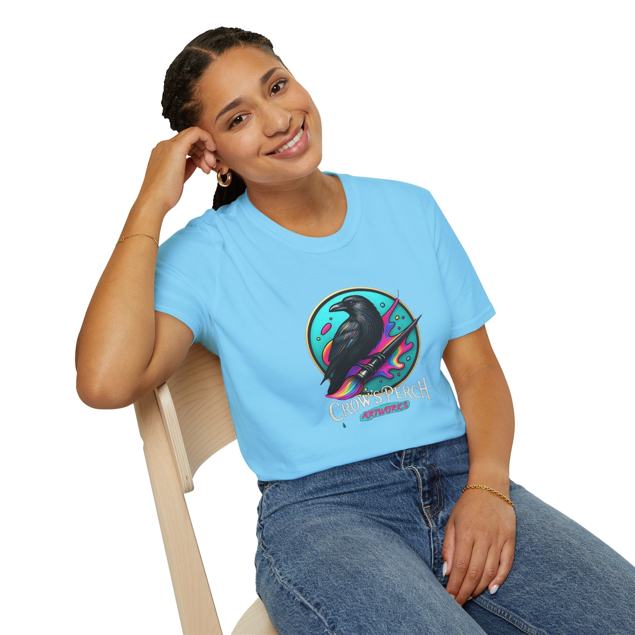 Crow's Perch Artworks Softstyle T-Shirt Printify
