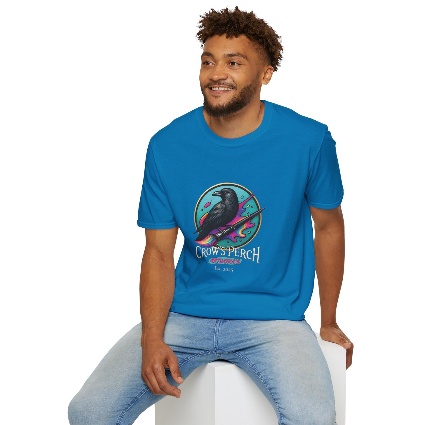 Crow's Perch Artworks Unisex Softstyle T-Shirt