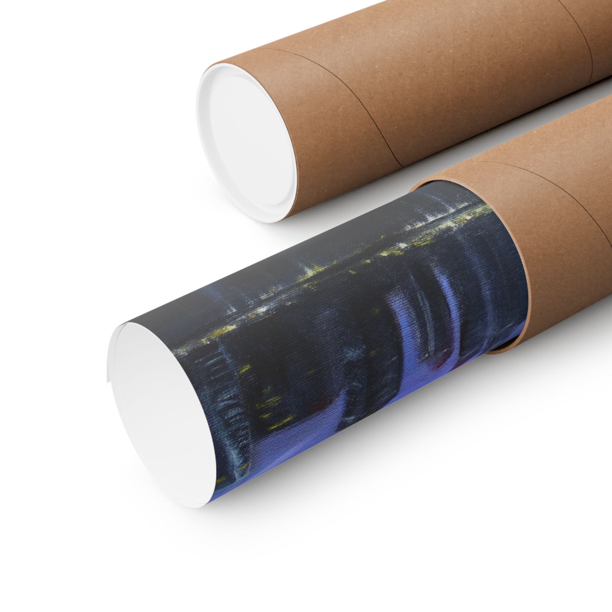 City Lights - Matte Poster Print Printify