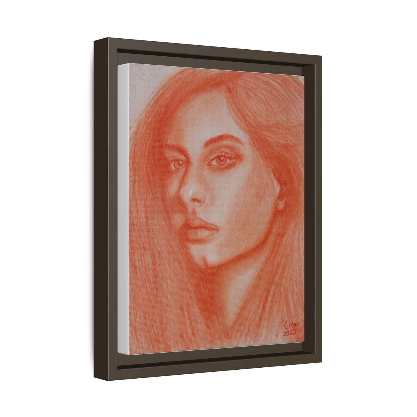 Artistic Framed Canvas - Portrait Wall Decor