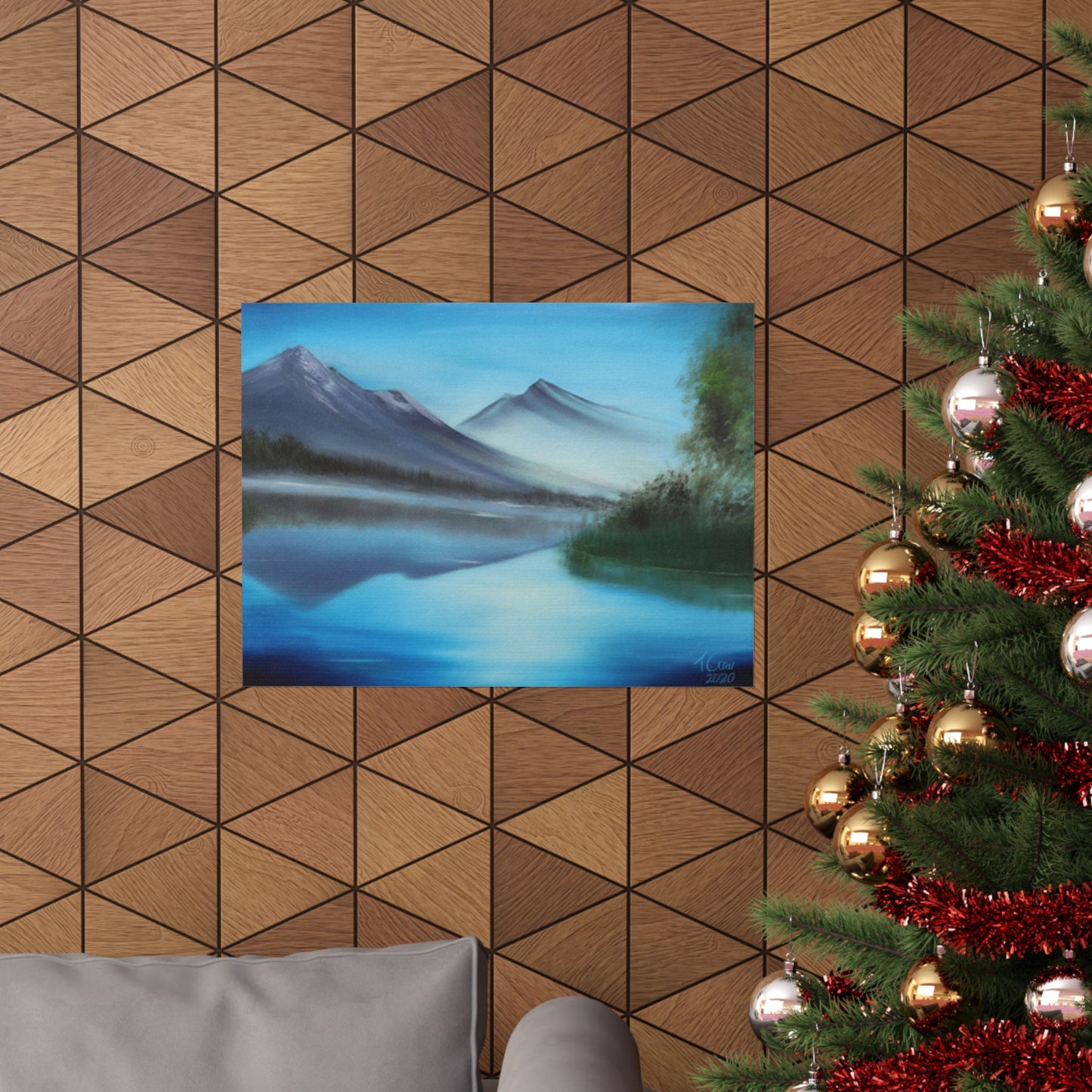 Mirror of the Mountains - Matte Poster Print