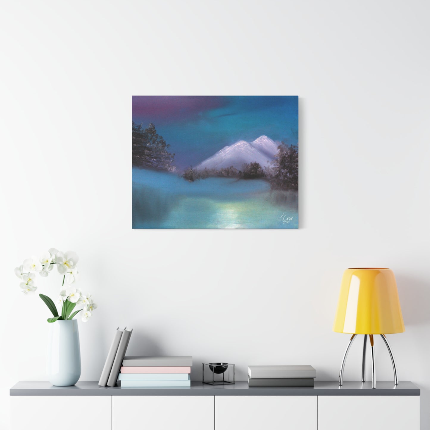 Winter's Light - Canvas Print