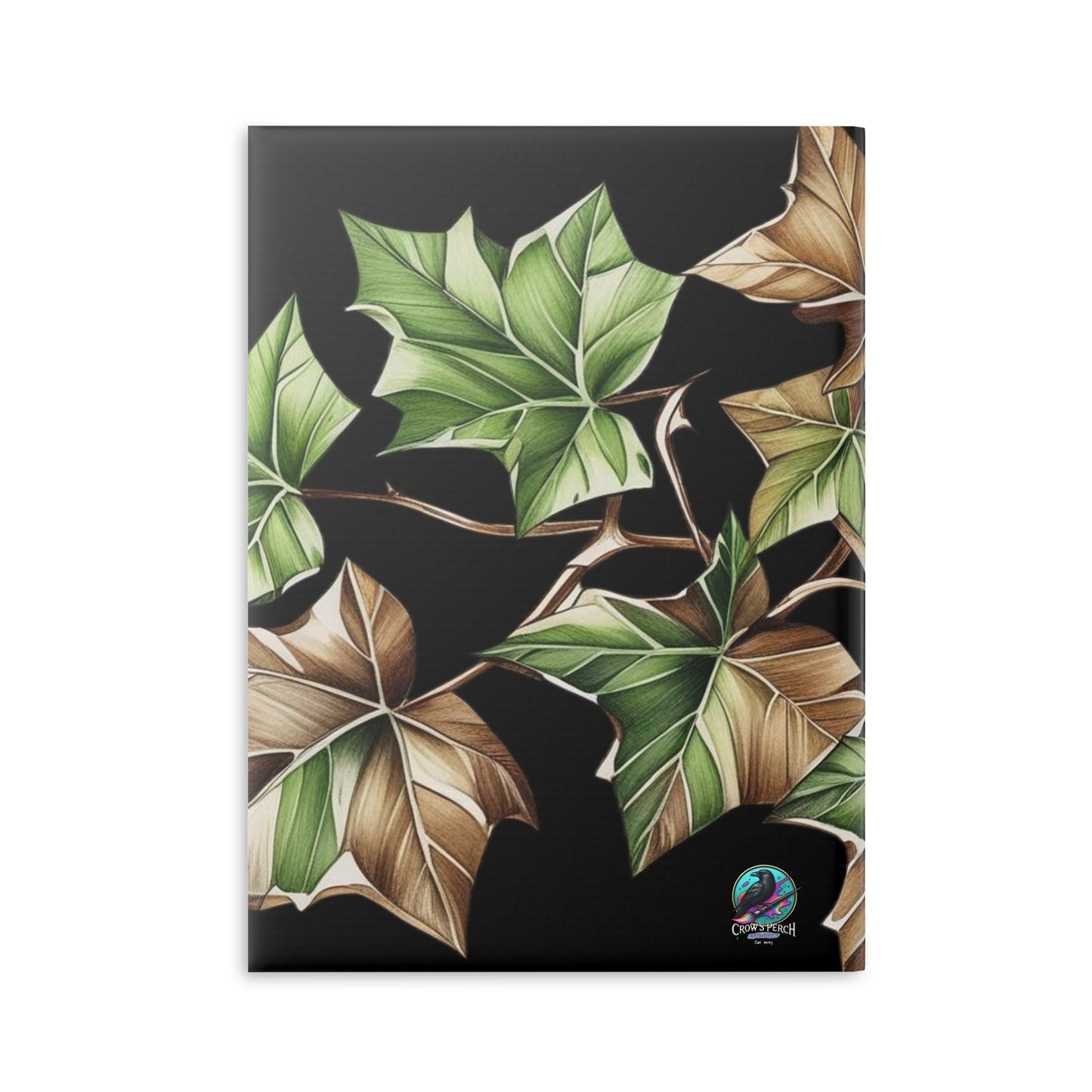 Elegant Ivy Hardcover Notebook - Journal for Nature Lovers, Perfect for Gifts, Personalize Your Thoughts, Eco-Friendly Stationery, [...]