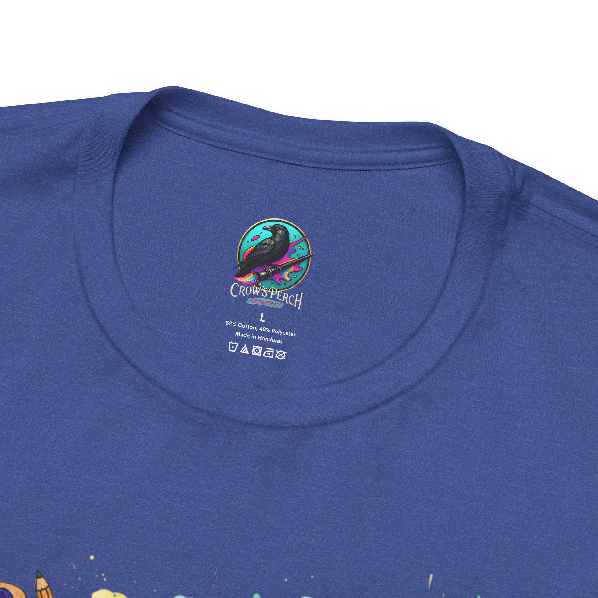 Professional Overthinker T-Shirt - Colorful Watercolor Graphic Tee Printify