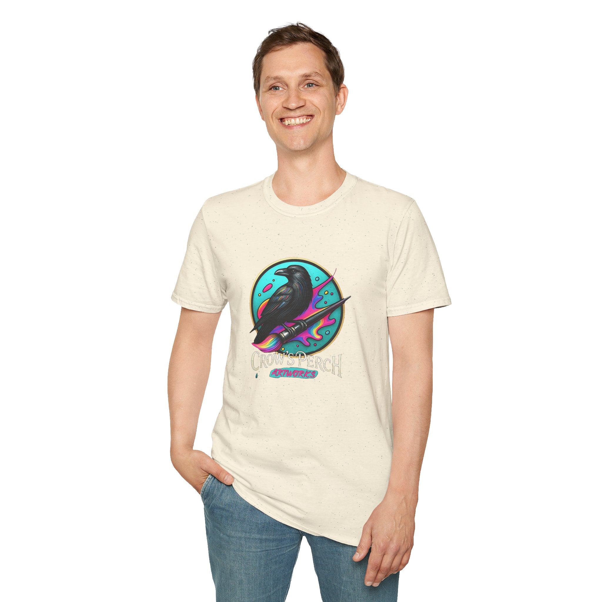 Crow's Perch Artworks Softstyle T-Shirt Printify