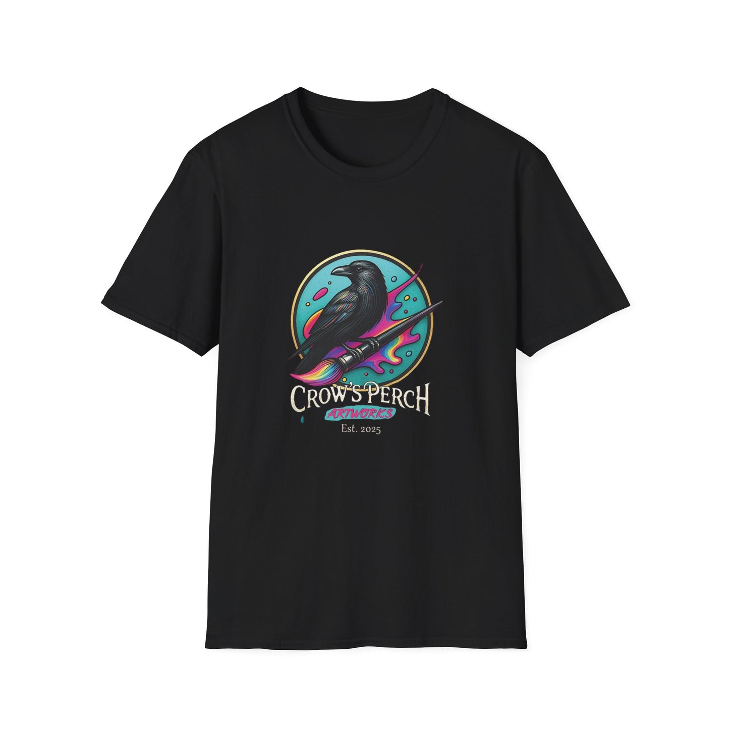 Crow's Perch Artworks Unisex Softstyle T-Shirt