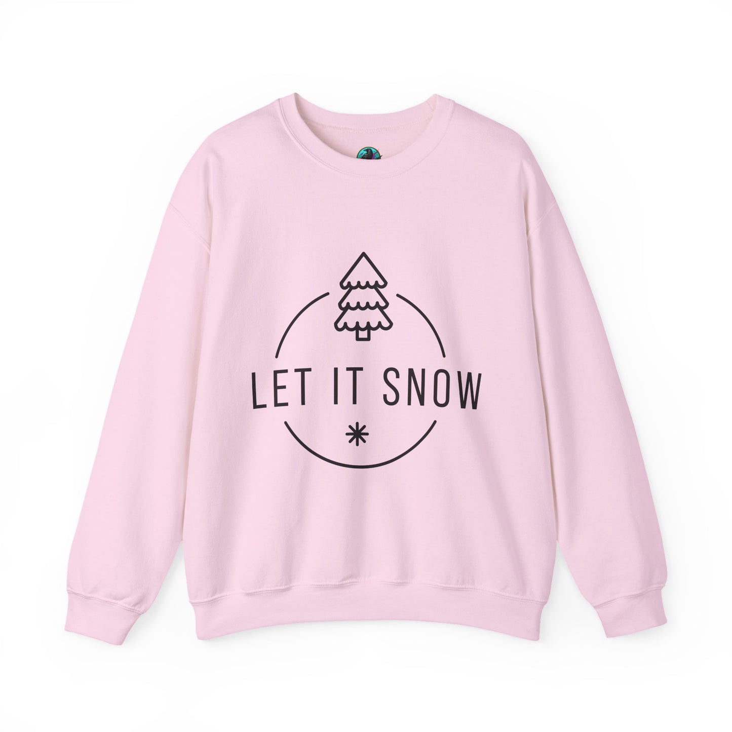 Cozy Holiday Sweatshirt - Let It Snow, Christmas Gift, Winter Apparel, Unisex Crewneck, Festive Outfit, Gift for Her