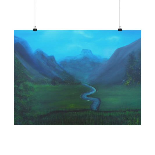 Whispers of the Valley - Matte Poster Print Printify